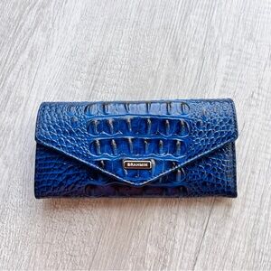Brahmin Sapphire Melbourne genuine leather Veronica wallet